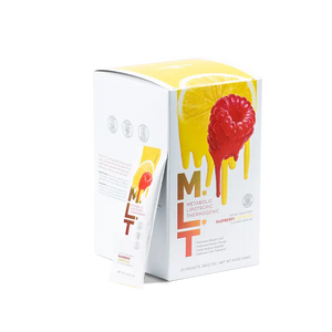 Box and Satchet of MLT Raspberry Lemonade Flavor