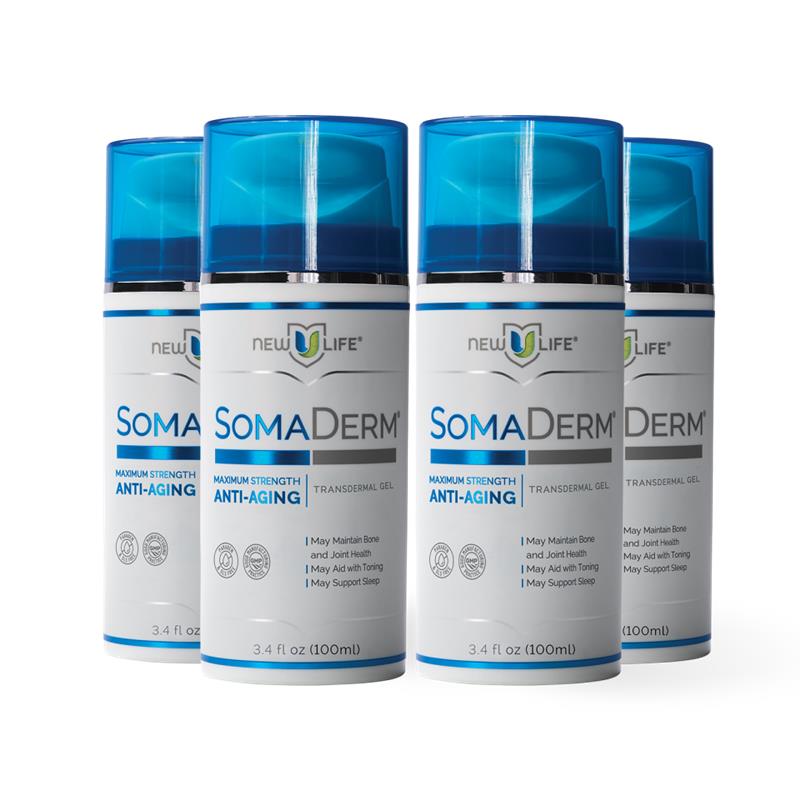 4-Pack SomaDerm ($50 off for Customers Only)
